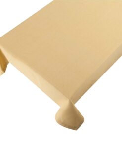 Linen&More Tafelkleed Indi Pampas 140x250 cm Geel