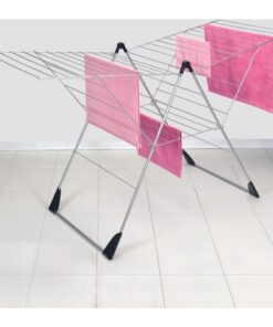 Alternative view of Metaltex Vento Droogrek 30 m Lijn 110x177x67 cm Zilver/Zwart