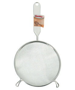 Metaltex Zeef 18 cm RVS/Wit