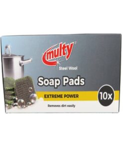 Multy Staalwolsponsen 10 Stuks