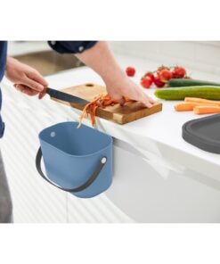 Alternative view of Rotho ALBULA Bio Afvalbakje 3.2L Blauw