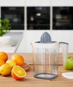 Alternative view of Rotho Loft Multipurpose Maatbeker + Citruspers 1.5L Horizon Blauw/Transparant