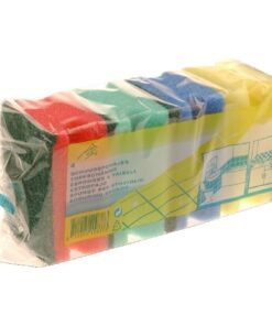 Schuursponsje met Grip 4 stuks