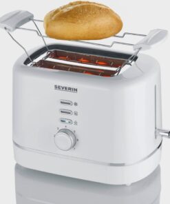 Alternative view of Severin AT4324 Broodrooster Wit/RVS