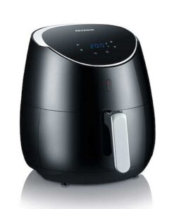 Severin FR2445 Hete Lucht Friteuse 2000W 5L Zwart/Zilver