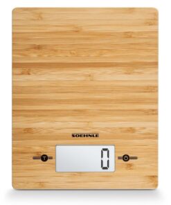 Soehnle 66308 Bamboo Digitale Keukenweegschaal