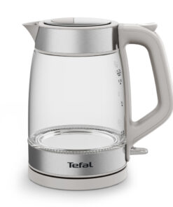 Tefal KI605B Glazen Waterkoker 1.7L 2200W Grijs/RVS