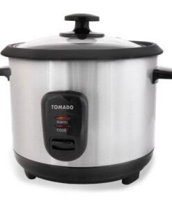 Tomado TRC1001S Rijstkoker 1L RVS/Zwart