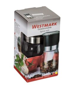 Alternative view of Westmark Glazen Kruidenmolen Zwart/Transparant