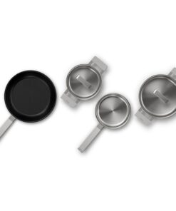 Alternative view of Bosch HEZ9SE040 Pannenset 4-delig Glas/RVS