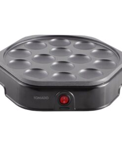 Tomado TTP1400B Elektrische Poffertjesmaker Zwart