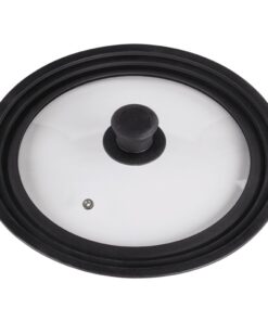 Xavax Universeel Glazen Deksel Met Siliconen Rand 24-28