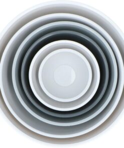 Alternative view of Alpina Beslagkom Mengkommen Set van 6 Stuks Bakspullen Grijs