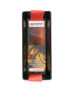 Alpina Cakevorm 25x11x7.2 cm Zwart