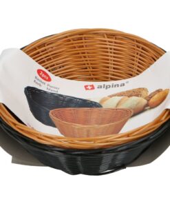 Alternative view of Alpina Rieten Broodmand 2 Stuks Bruin/Zwart