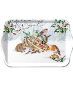 Ambiente Dienblad Winterwereld 21x13 cm