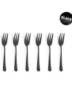 Alternative view of Amefa Trend Gebaksvorkjes 6 Stuks Zwart