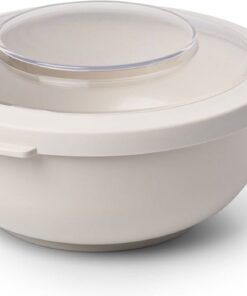 Amuse Life Bowl Lunchbox Compacte Vershouddoos met Tritan Deksel 200 ml Grijs
