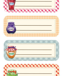 Alternative view of Avery AV-59896 Papieretiket Z-design Home Pakje A 2 Vel Wekpotjes