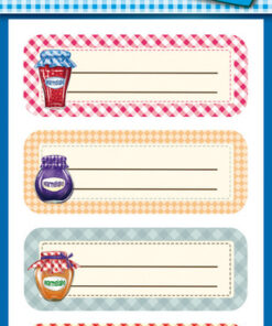 Avery AV-59896 Papieretiket Z-design Home Pakje A 2 Vel Wekpotjes