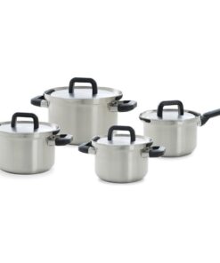 BK Flow Cool Pannenset 4-delig RVS
