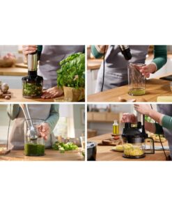 Alternative view of Bosch MSM6M8X1 ErgoMaster Serie 6 Staafmixer Set RVS/Zwart