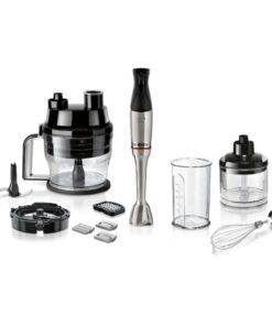 Bosch MSM6M8X1 ErgoMaster Serie 6 Staafmixer Set RVS/Zwart