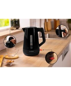Alternative view of Bosch TWK1M123 MyMoment Waterkoker 1.7L 2400W Zwart