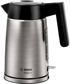 Bosch TWK5P480 DesignLine Waterkoker 1.7L 2400W Zwart/RVS