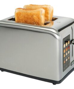 Bourgini Digitale Broodrooster RVS