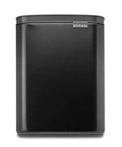 Alternative view of Brabantia Bo Afvalemmer 7L Mat Zwart