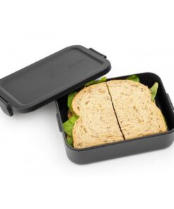Alternative view of Brabantia Make & Take Lunchbox M Donkergrijs