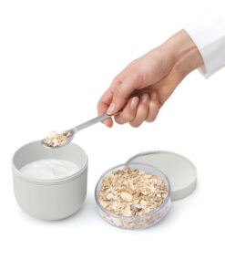 Alternative view of Brabantia Make & Take Yoghurtbeker 0.5L Lichtgrijs
