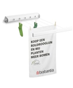 Alternative view of Brabantia Roldrooglijn Wit 22 Meter