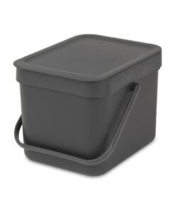 Alternative view of Brabantia Sort and Go Afvalemmer 6L Grijs