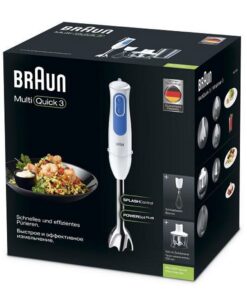 Alternative view of Braun MQ3035WH Multi Quick 3 Staafmixer + Accessoires Blauw/Wit