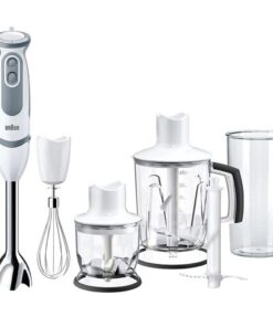 Braun MQ5245WH MultiQuick 5 Vario Staafmixer Wit/Grijs