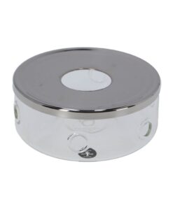 Alternative view of Bredemeijer Minuet Glazen Rechaud Transparant/RVS