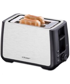 Cloer 3569 King Size Broodrooster RVS/Zwart