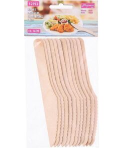 Alternative view of Cuisine Elegance Houten Messen16 cm 12 Stuks