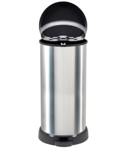 Alternative view of Curver Decobin Pedaalemmer Ovaal 40L Zilver/Zwart