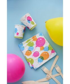 Alternative view of Duni Papieren Bekers Splash Balloons 20 cl 10 Stuks