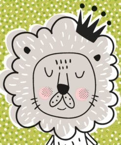 Duni Servetten Playful Lion King 33x33 cm 20 Stuks