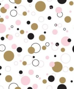 Duni servetten Splashin Dots 3-laags 33x33