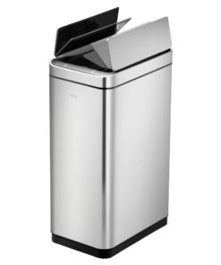 Alternative view of EKO DeLuxe Phantom Sensor Afvalbak 30L Mat RVS