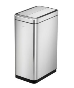 EKO DeLuxe Phantom Sensor Afvalbak 30L Mat RVS