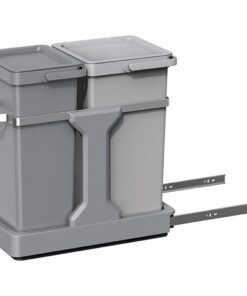 Alternative view of EKO Inbouwafvalbak 15+20L Grijs