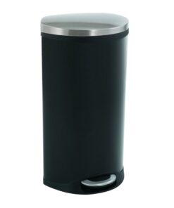 EKO Shell Bin Pedaalemmer 30L Zwart