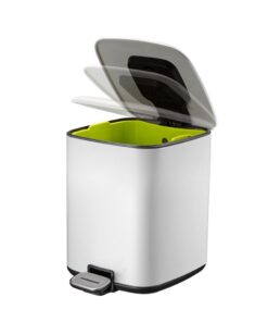 Alternative view of EKO Vepa Bins Regent Pedaalemmer 6L Wit