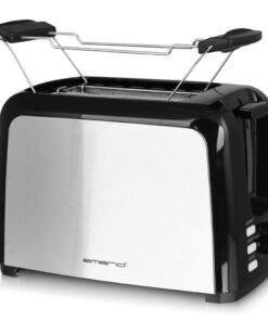 Emerio TO-123924 Broodrooster RVS/Zwart